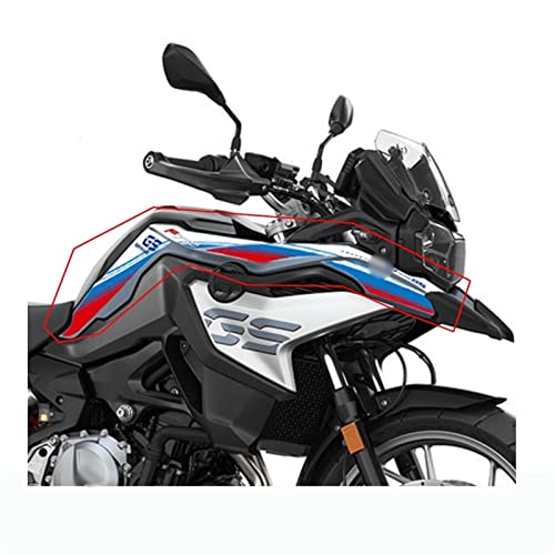 HBSM Motorrad-rutschfeste Kraftstofftank-Aufkleber, wasserdichte Auflage, Gummiaufkleber Für BMW F750GS F750 GS F 750GS F750gs Aufkleber (Color : White) von HBSM