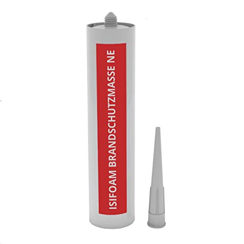 HBT ISIFOAM Brandschutzmasse NE, 310 ml | Profi Produkt - Neue europäische Zulassung | Made in Germany! von HBT