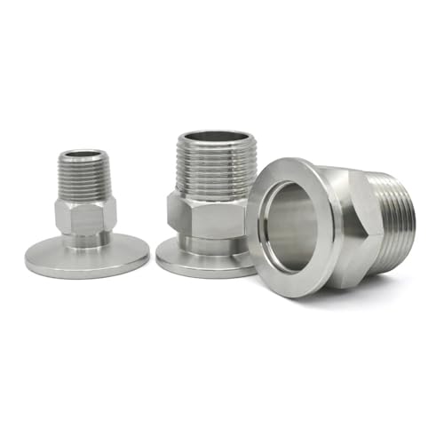 1PC KF16 1/8" 304 Stainless Steel Quick Flange Fittings British 3/4 "~1" PT Thread 1PC KF16 1/8" 304 Stainless Steel Quick Flange Fittings British 3/4 "~1" PT Thread von HBTSPJNT