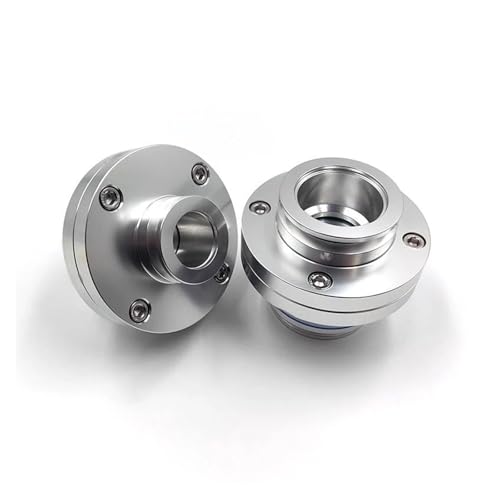1pc KF40 SUIT Aluminum Alloy Tri Clamp Vacuum Inline One-way Check Valve Suit O-ring von HBTSPJNT