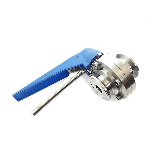 Fit 25mm 1" Pipe OD x 1.5" Tri Clamp Squeeze Trigger Flow Control Valve SUS 304 Stainless Brewing von HBTSPJNT