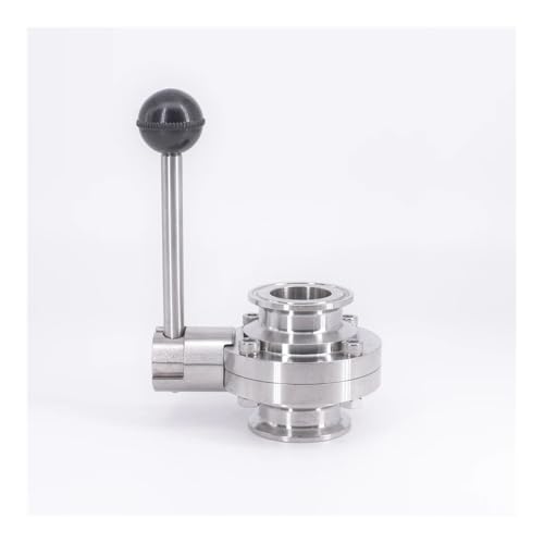 Fit 32mm 1-1/4" Pipe OD x 1.5" Tri Clamp Flow Control Valve SUS 304 Stainless von HBTSPJNT