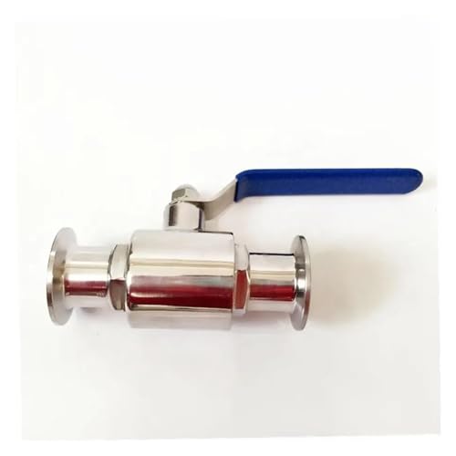 Fit 76mm Pipe OD x 3" Tri Clamp Ball Shut Off Valve SUS 316L Stainless Beer Brewing Home von HBTSPJNT