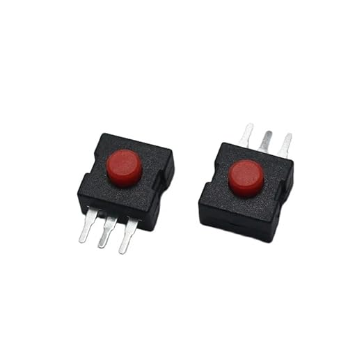 HBTSPJNT 10pcs 1A 30V Red On Off Red Push Button Switch 3Pin DC Power Torch Control Flashlight Switch HBTSPJNT 10pcs 1A 30V Red On Off Red Push Button Switch 3Pin DC Power Torch Control Flashlight Switch von HBTSPJNT