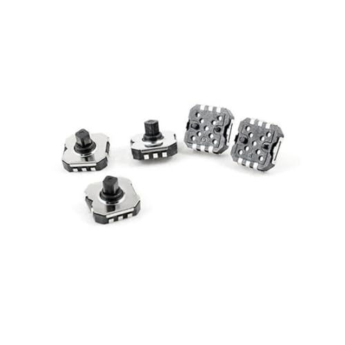 HBTSPJNT 10pcs 7mm x 7mm 6 Pin 5 Way Momentary Pushbutton PCB SMD SMT Tactile Switch von HBTSPJNT