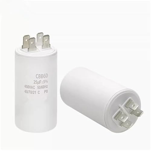 HBTSPJNT 1P CBB60 Washing Machine Water Pump Capacitor 450V 4UF 65X35MM von HBTSPJNT