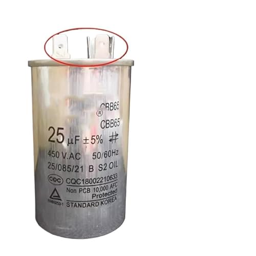HBTSPJNT 1PCS CBB65 Air Conditioner Compressor Start Capacitor 60UF 50X115MM HBTSPJNT 1PCS CBB65 Air Conditioner Compressor Start Capacitor 60UF 50X115MM von HBTSPJNT