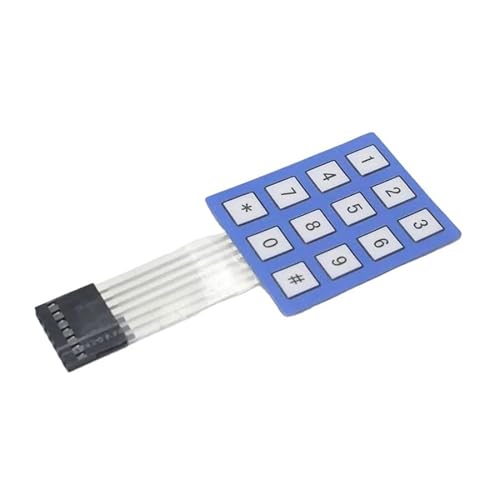 HBTSPJNT 1pcs 3X4 Matrix Keyboard Arduin Array Module 12 Key Membrane Switch Expansion Keypad Panel 3 * 4 Control Microprocessor AVR HBTSPJNT 1pcs 3X4 Matrix Keyboard Arduin Array Module 12 Key Membrane Switch Expansion Keypad Panel 3 * 4 Control Microprocessor AVR von HBTSPJNT