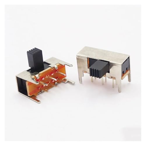 HBTSPJNT 20Pcs 6mm High Side Knob 6 Pin 2 Position DPDT Slide Switch 0.5A 50VAC SK22H03 HBTSPJNT 20Pcs 6mm High Side Knob 6 Pin 2 Position DPDT Slide Switch 0.5A 50VAC SK22H03 von HBTSPJNT