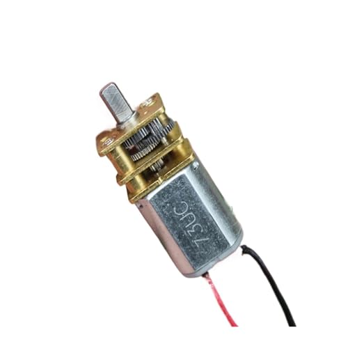 HBTSPJNT 25RPM-50RPM N20 Electronic Starter Metal Gear Electronic Starter with Gear Wheel DC 3V-6V 3.7V 5V Precision Gearbox von HBTSPJNT
