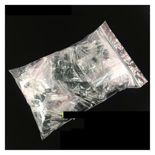 HBTSPJNT 38value x 10pcs 380pcs 100V Mylar Film Capacitor Assorted Kit 2A221~2A474J 220pF~470nF Polyester Film Capacitor von HBTSPJNT