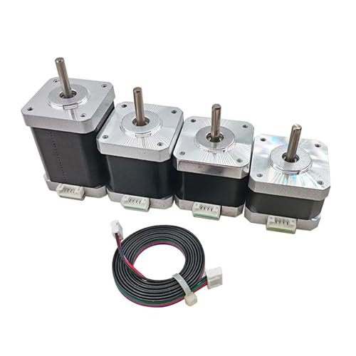 HBTSPJNT 42 Stepper Electronic Starter High Torque Hybrid 2 Phase Stepping Electronic Starter for 3D Printing Engraving Machine Height 34mm von HBTSPJNT