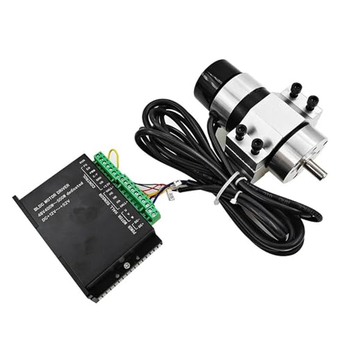 HBTSPJNT 48V500W-3 Brushless Spindle 48V 500w ER11 Brushless DC Spindle Built with 57MM Clamp Bracket von HBTSPJNT