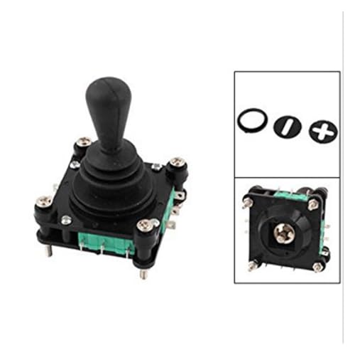 HBTSPJNT AC 240V 5A 4NO 4NC Momentary 2.5mm Fixing Thread Joystick Switch von HBTSPJNT