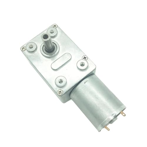 HBTSPJNT Package B 24V 210rpm Worm Gearbox 3-210RPM Reversed with Self-Lock Electronic Starter DIY Curtain Brush Electronic Starter JGY-370 von HBTSPJNT