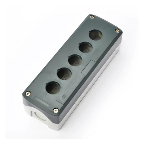 HBTSPJNT SBX05 Gray 22mm Dia 5-Hole Push Button Switch Control Box Case HBTSPJNT SBX05 Gray 22mm Dia 5-Hole Push Button Switch Control Box Case von HBTSPJNT