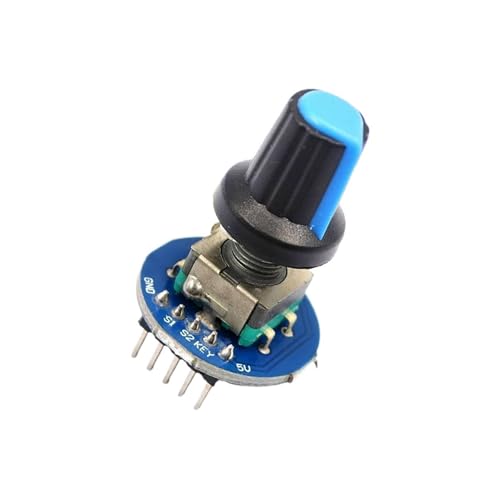 HBTSPJNT with Switch Rotary Encoder Module for Brick Sensor Development Round Audio Rotating Potentiometer Knob Cap EC11 von HBTSPJNT