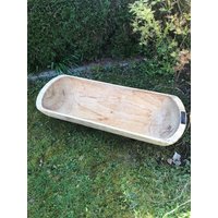 Alte Wunderschöne Backmulde & Teigmolle/Tischlerarbeit - Rusticales Holz " Dekoration Einzelstück von HBVintageLaden