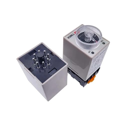 1 PC AH3-2 Power-on Delay Timer AH3-3 Time Relay AC Thick Stitch Time Set Range 1S/5S/10S/30S/60S/5M/10M/30M(AC110V,AH3-2 0-60Seconds) von HBW
