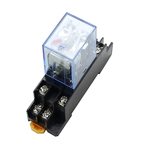 10PCS AC/DC 12V 24V 36V 48V 110V 220V Coil Power Relay LY2NJ with Socket(Dc,380V) von HBW