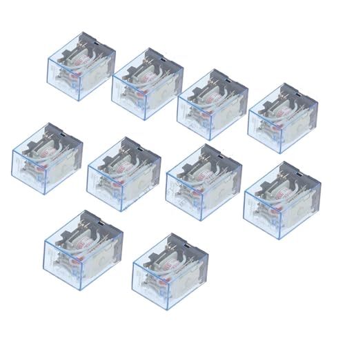 10pcs/Lot Power Relay MY2NJ 12V 24V 36V 110V 220V 380V AC Coil Miniature Relay DPDT 2NO 2NC 8 Pins 5A 240VAC MY2N-J HH52P(DC 24V) von HBW