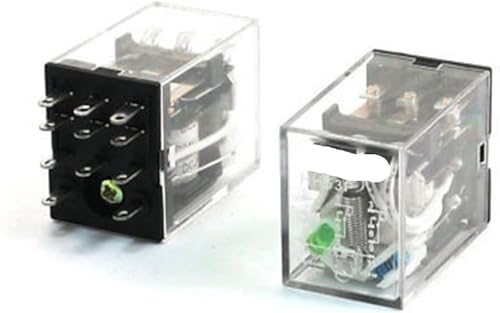 10pcs HH53P DC 24V Coil Volt 3NO 3NC Purpose Magnet Power Relay von HBW