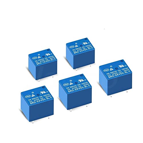 10pcs SRD-03 05 06VDC-SL-C 5PINS 3V 5V 6V SRD-03VDC-SL-C SRD-05VDC-SL-C SRD-06VDC-SL-C Power relays)(SRD-09VDC-SL(5Pin)) von HBW