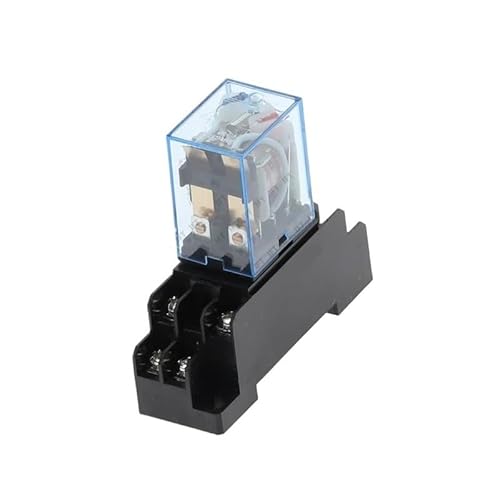 1Pc LY2NJ HH62P HHC68A-2Z Electronic Electromagnetic Relay 10A 8PIN Coil DPDT With Socket Base DC12V,24V AC110,220V(AC 220V) von HBW