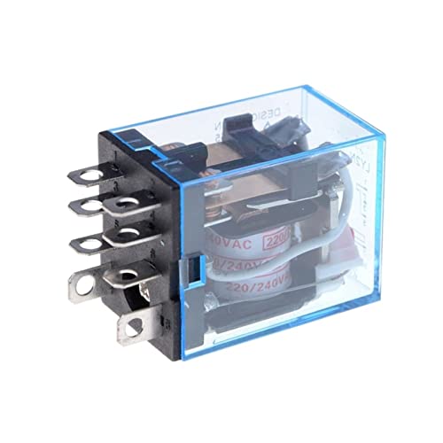1Pcs LY2NJ HH62P HHC68A-2Z Electronic Mini Electromagnetic Relay 10A 8PIN Coil DPDT AC12v 24v 36v 48v 110v 220v 380v(AC 24V) von HBW