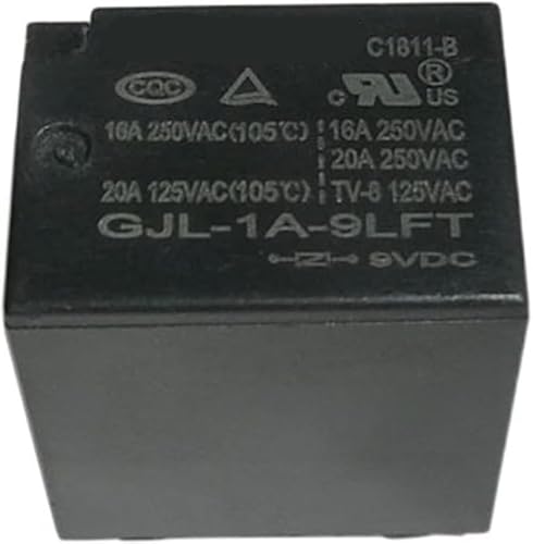 2PC GJL152F power relay 9V normally open 4 pin 16A250VAC high power relay 2PC GJL152F power relay 9V normally open 4 pin 16A250VAC high power relay von HBW