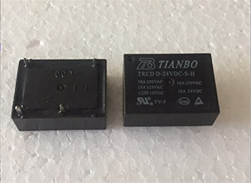 5-10PC Relais TRCD D-24VDC-S-H 16A 4PIN(Taglia unica) von HBW