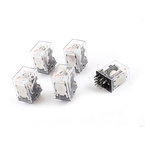 AC 36V Coil 4PDT 14-Pin Red LED Lamp General Purpose Power Relay 5 Pieces von HBW