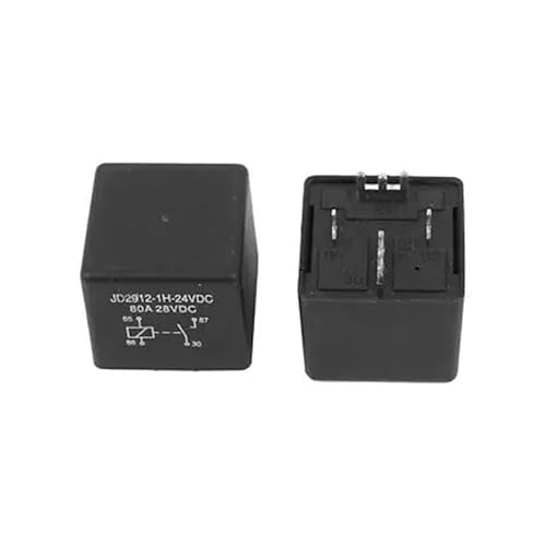 DC 24V Coil 80A 4 Pins SPST Vehicle Car Security Power Relay 10pcs von HBW