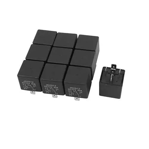 JD2912 DC 72V 40A 5 Pins SPST Vehicle Car Security Power Relay 10pcs von HBW