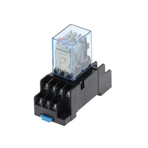 MY4P HH54P MY4NJ DPDTMiniature Coil Generalelectromagnetic Intermediate Relay Switch WithSocket Base LED AC 110V 220V DC 12V 24V(DC 110V) von HBW