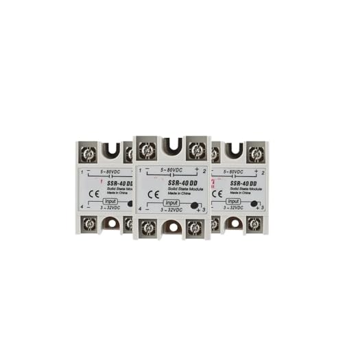 SSR-10DD SSR-25DD SSR-40DD 200A 600A Solid State Relay Module Single Phase DC Control DC DD 3-32VDC To 220VDC(SSR-40DD) von HBW