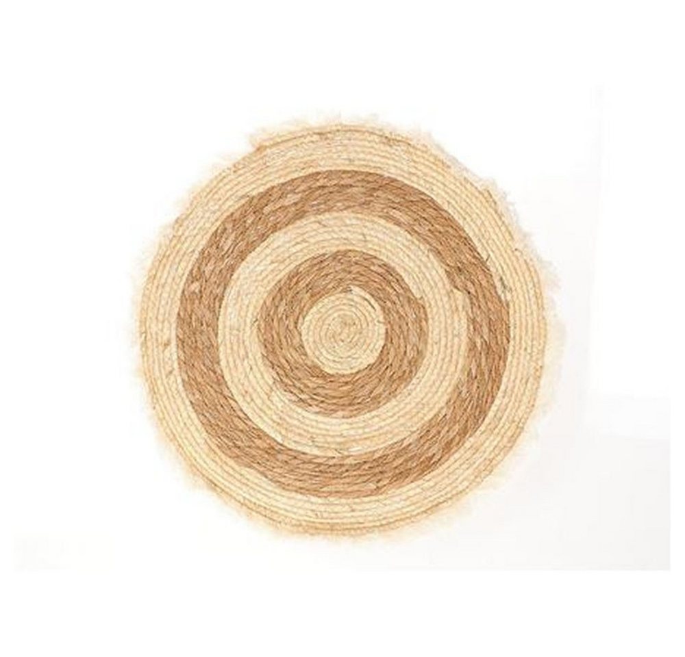 HBX Hängedekoration Teppich - rund - ca. ⌀ 40 cm - natur HBX Hängedekoration Teppich - rund - ca. ⌀ 40 cm - natur von HBX
