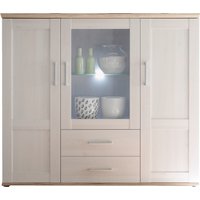 HBZ Meble Romance Highboard Holzwerkstoff in Sibiu Lärche/San Remo hell von HBZ Meble