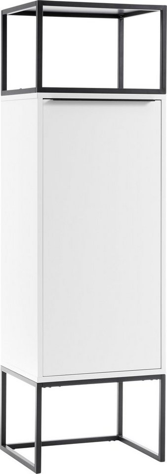 HBZ Highboard Lille (1 St), mit LED-Beleuchtung, Wohnzimmerschrank in Eiche Artisan NB von HBZ