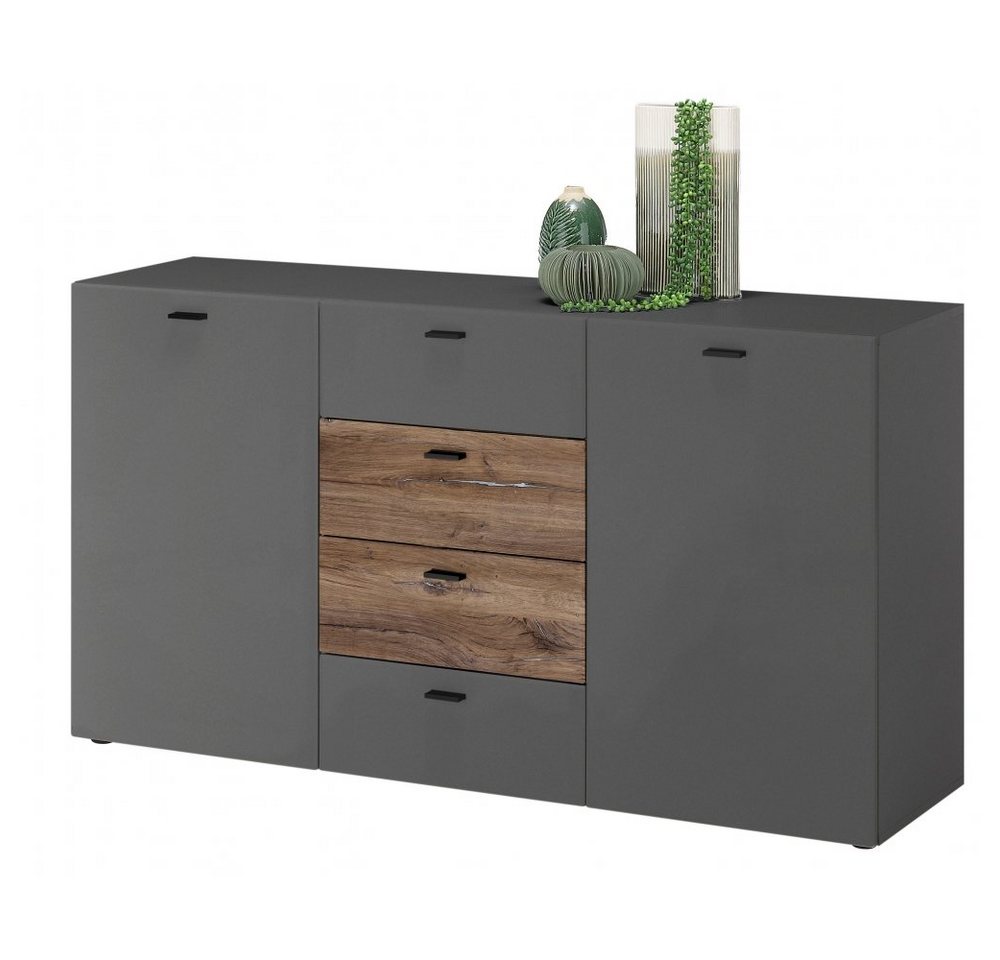 HBZ Kommode Kommode SARI Sideboard passend zu Anbauwand von HBZ