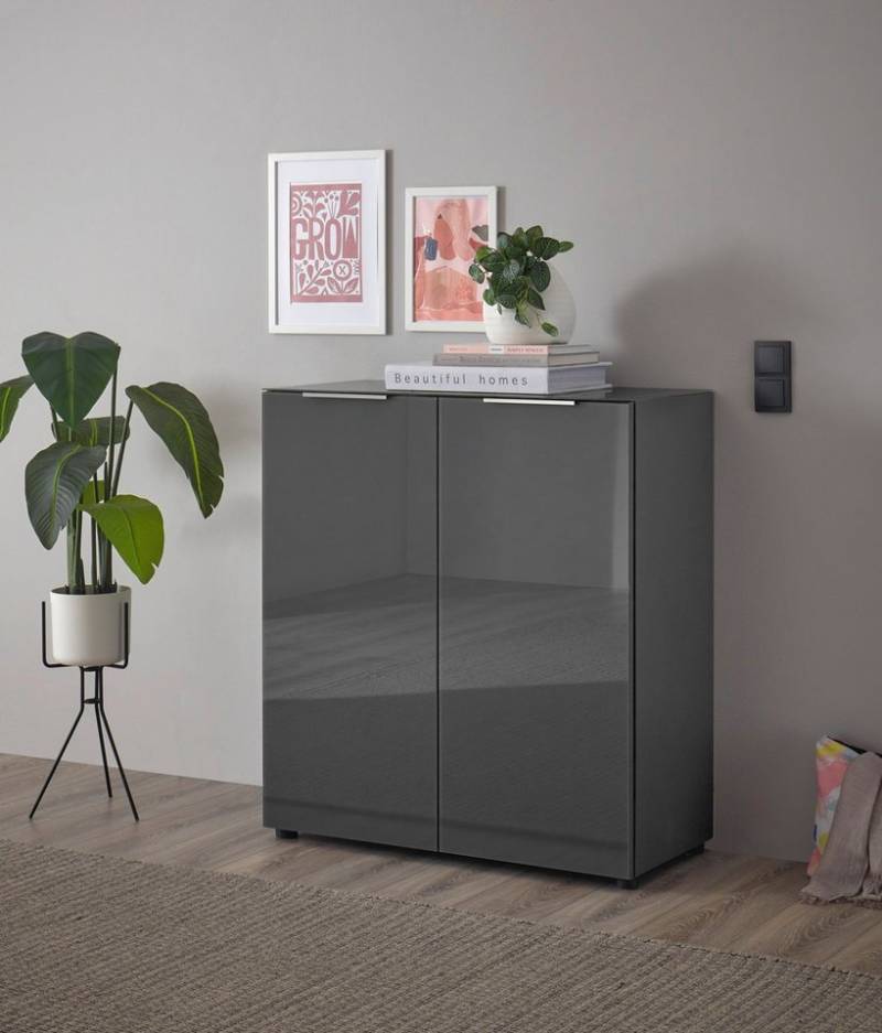 HBZ Kommode Santorin, BxHxT 90x99x40 cm (1 St), Breite 90cm, Softclose für Türen, Melaminbeschichtung von HBZ