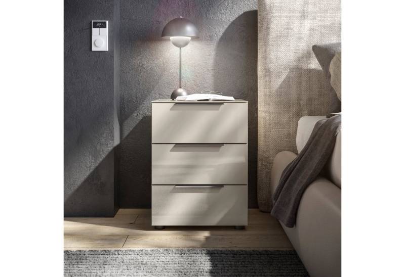 HBZ Kommode Santorin Nachtkonsole, BxHxT 45x61x40 cm (1 St), Breite 45cm, Softclose für Schubkästen, Melaminbeschichtung von HBZ