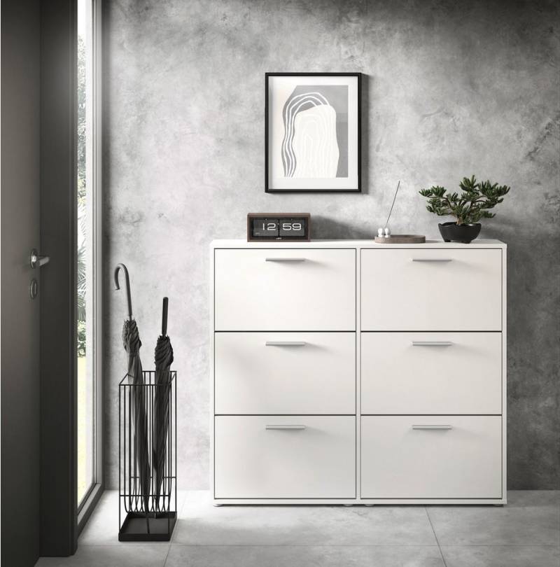HBZ Schuhkipper Sam Schuhkipper, Schuhschrank BxHxT 116x103x17 cm (1 St), mit 6 Klappen von HBZ