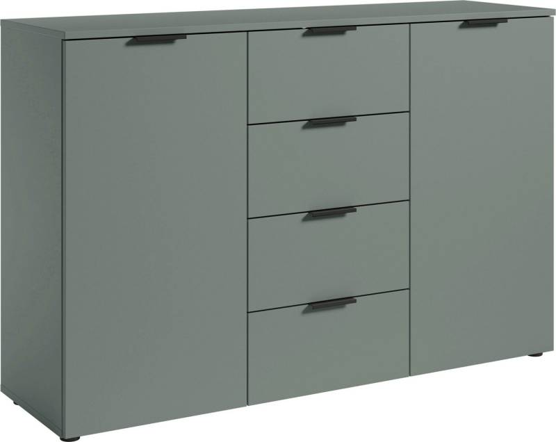 HBZ Sideboard Linz Kommode, BxHxT 135x90x40cm (1 St), Breite 135cm,Lip-Griff, Melaminbeschichtung von HBZ