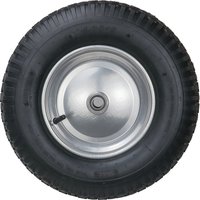 Sackkarrenrad mit Stahlfelge, Bohrung ca. 20 mm - Grau/Schwarz Sackkarrenrad mit Stahlfelge, Bohrung ca. 20 mm - Grau/Schwarz von HC Garten & Freizeit
