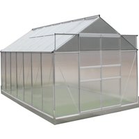 Alu-Gewächshaus, ca. 443 x 244 x 210 cm Alu-Gewächshaus, ca. 443 x 244 x 210 cm von HC Garten & Freizeit