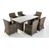 Dining-Set, 13-teilig braun Dining-Set, 13-teilig braun von HC Garten & Freizeit