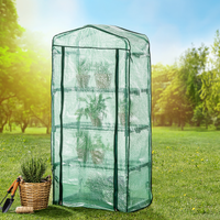 Gewächshaus, Foliengewächshaus für Tomaten mit 4 Etagen,69x49x160 cm von HC Garten & Freizeit
