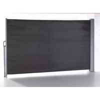 Seitenmarkise Balkonmarkise aus Aluminium, ca. 3 x 1,6 m - Anthrazit von HC Home & Living