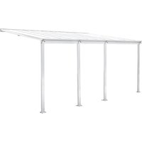 Terrassendach/Veranda, ca. 618 x 303 x 258 cm - Weiß Terrassendach/Veranda, ca. 618 x 303 x 258 cm - Weiß von HC Garten & Freizeit